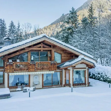 6br Savoyard Chalet - What'app - 0039-3512-039-610 - For Reservations! Βίλα Σαμονί